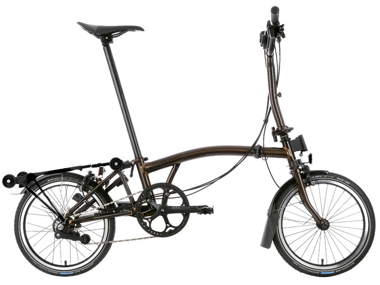 BROMPTON C Line Explore whith Rack Black Edition 2022Nf