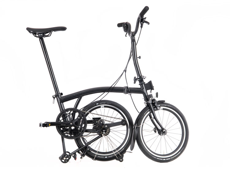 BROMPTON P Line Urban whith Rack 2022Nf Midnight Black