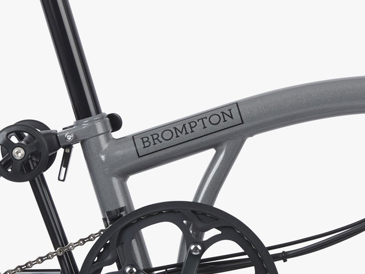 BROMPTON P Line Urban whith Rack 2022Nf Storm Gray