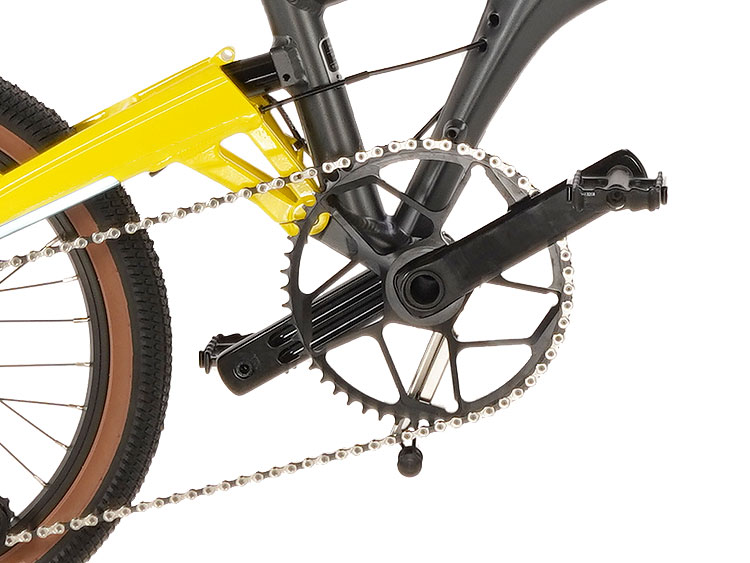 Birdy GV Plusのオリジナルデザインクランク