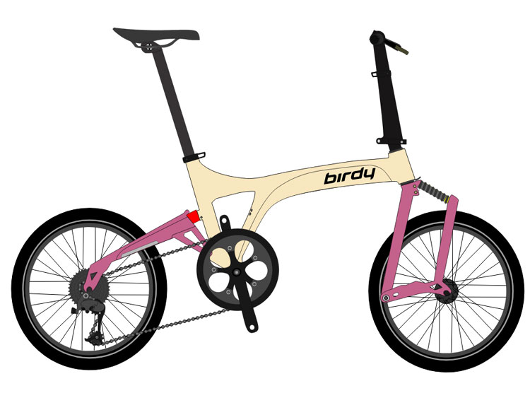 Birdy Touring Colr Order Model : Two Tone Color 1