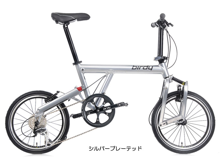 折り畳み自転車　ミニベロ　ライズアンドミューラー　bd-1　シルバーライズアンドミュラー