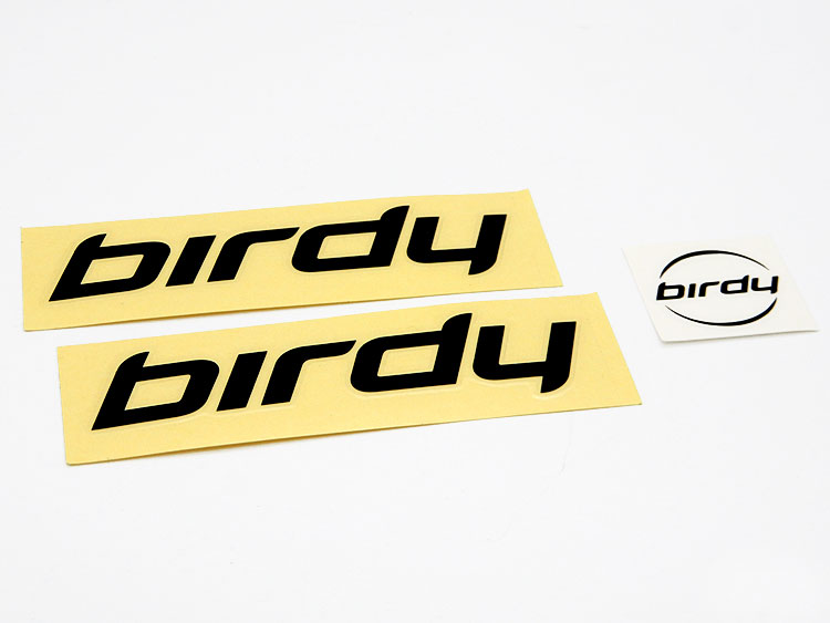 Birdy Frame Logo Sticker