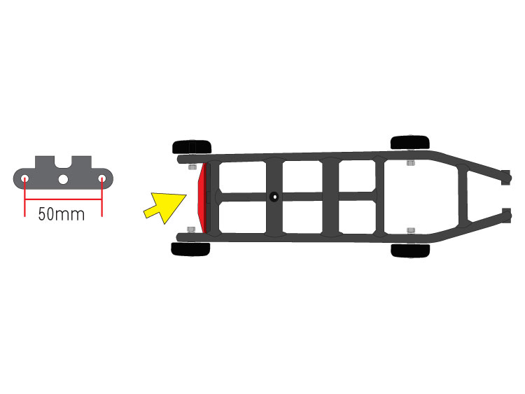 Birdy Trolly Rear Carrier