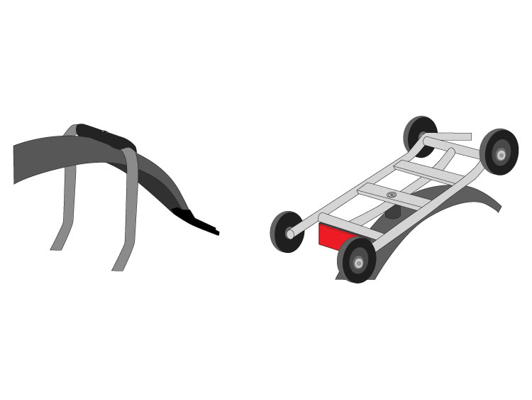 Birdy Trolly Rear Carrier