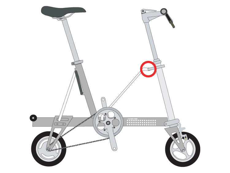 Pacific CarryMe Long Stay Top Axle Set
