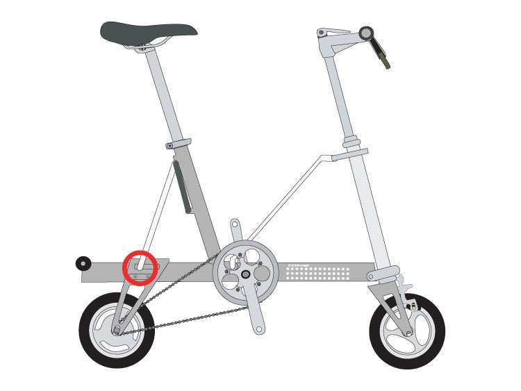 Pacific CarryMe Short Stay Under Axle Set