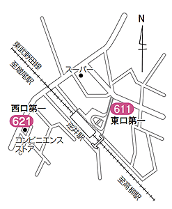 逆井駅駐輪場